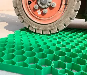Plástico Grass Paver HDPE grama pavimentação grades paver relvado grade cascalho grades