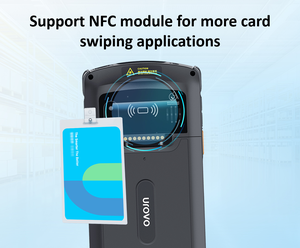 Terminal portable Android RFID <span class=keywords><strong>UROVO</strong></span> <span class=keywords><strong>DT50</strong></span> Pro, lecteur, 5000 mAh, PDA robuste IP67 pour l'inventaire d'entrepôt et le suivi des actifs - Product Image 5