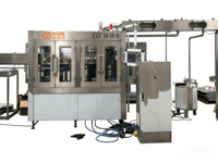 Bouteille entièrement automatique potable équipement d'embouteillage d'eau minérale pure remplissage machine de capsulage ligne de production