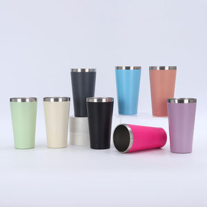 Gobelet isotherme en acier inoxydable 304 avec logo personnalisé, tasse à café de voyage isolée, tasse à boire réutilisable multicolore pour la maison, le bureau et l'extérieur - Product Image 5