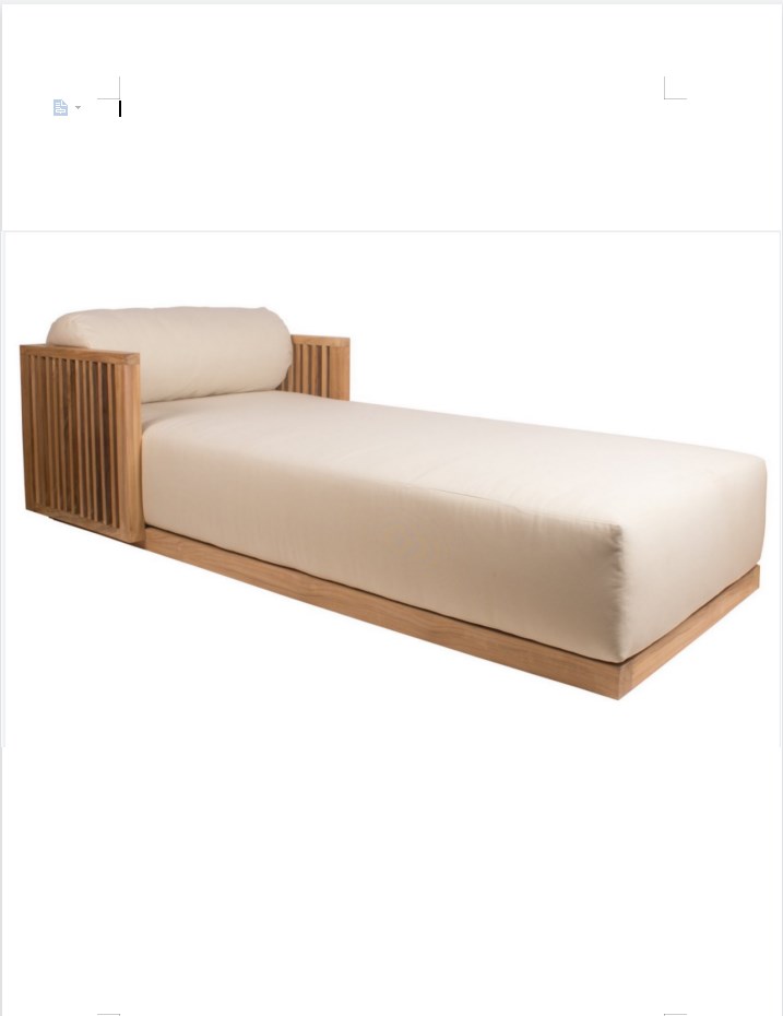 patio garden sets outdoor chaise sunbed wood furniture teak sun lounger