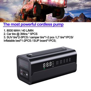 Nouveau haut niveau 4x4 RV MPV camion camping-car voiture pneu aile gonfleur pompe intelligent électrique portable sans fil voiture <span class=keywords><strong>compresseur</strong></span> d'air - Product Image 2