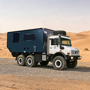 Camper Shell pour camion d'expédition <span class=keywords><strong>4x4</strong></span> pour <span class=keywords><strong>Mercedes</strong></span> <span class=keywords><strong>Unimog</strong></span> - Product Image 1