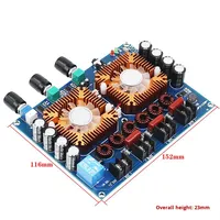 Carte d'amplificateur numérique haute fidélité 2.1 canaux A-128 de marque originale, haute puissance 2*160W+200W pour subwoofer, à souder et monter