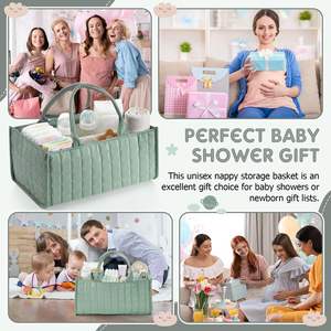 <span class=keywords><strong>Bolsa</strong></span> de Almacenamiento Portátil Grande, Resistente al Agua, de Poliéster, para Guardería, con Divisor Extraíble, Diseño Estampado, Organizador de Pañales - Product Image 6