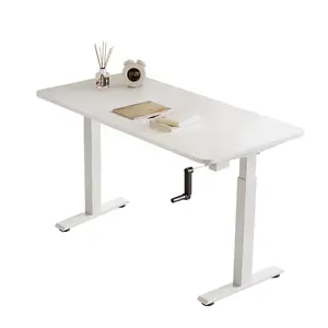 High cost-effectiveness manual lifting desk suitable for single use by students and staff