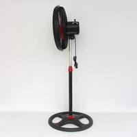 Ventilateur sur pied en plastique, prix compétitif, ventilateur électrique industriel, ventilateur sur pied de 18 pouces, 3 pales