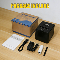 Impresora Térmica de Recibos de 80mm Compatible con USB y POS, con Cortador Automático, para Restaurantes, Cocinas y Supermercados