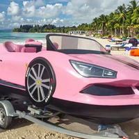 2025 Offre Spéciale Dubai la plus chaude eau Supercar conduit sur l'eau bateau Supercars meilleure qualité nouvelle eau de luxe Supercar Jet Car Ski