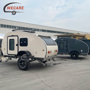 Wecare Mini <span class=keywords><strong>caravane</strong></span> de voyage en forme de larme avec salle de bain coulissante pour camping-car - Product Image 3