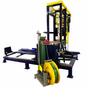 เครื่องรัดพาเลทอัตโนมัติอเนกประสงค์ อุปกรณ์รัดสาย PET สำหรับอิฐทุกชนิด - Product Image 2