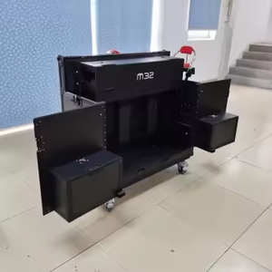 M32/m32r כל סגסוגת אלומיניום שחור סגסוגת הידראולי תעופה היברידית שליטה קונסולת נייד עמיד למים אחסון אווה במקרה כלי - Product Image 4