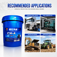 Huile moteur résistante à l'usure CH-4 5W30, huile diesel synthétique, Kunlun améliore l'efficacité de la combustion pour les véhicules diesel commerciaux