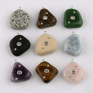 Collar con Colgante de Cristal en Forma de Corazón de Piedra Clásica, Collar con Colgante de Circonita, Collar con Colgante de Piedra de Ágata para Mujer, Joyería de Piedra - Product Image 5