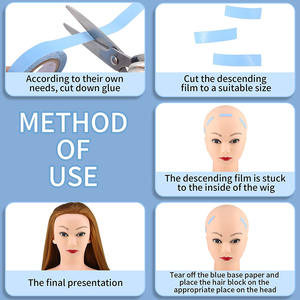 Cinta <span class=keywords><strong>Andador</strong></span> de 3 yardas para pelucas, Alker APE de 3/4 pulgadas, envío rápido - Product Image 4