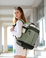 Sac à dos de voyage LOVEVOOK 17,3 pouces avec cubes de rangement, bagage à main personnel, sac à dos de randonnée et de camping pour les voyages en plein air, sac pour femmes