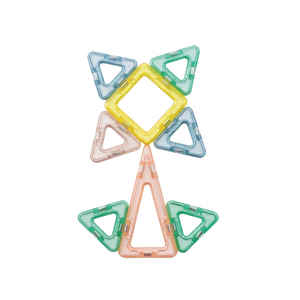 Apprentissage préscolaire Montessori jouets carreaux magnétiques enfants aimant créatif ensemble <span class=keywords><strong>de</strong></span> <span class=keywords><strong>construction</strong></span> <span class=keywords><strong>de</strong></span> blocs pour tout-petits - Product Image 2