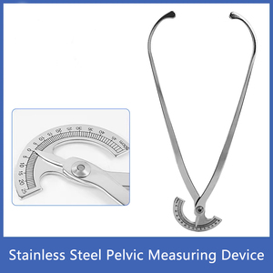 Strumento per la Misurazione Pelvica del Diametro Interno ed Esterno in Acciaio Inossidabile per Ostetricia e Ginecologia - Product Image 1