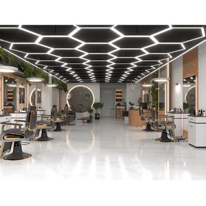 Hair Salon Station Interior design Furniture Custom Manicure One-Stop Nail Salon commercial store decoration Renovation - Product Image 1