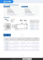 Motor Servo Eléctrico de Alta Inercia JLCMC Leadshine ACM2H-0810 de 1000W de Uso General para Equipos de Automatización