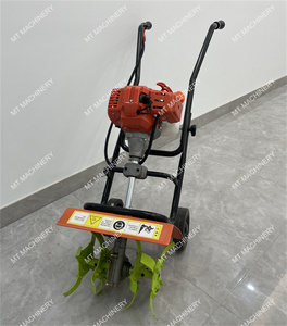 Mini Gasoline Garden Machinery Equipment 2 Stroke 52cc Tiller <b>Cultivator</b> - Product Image 5