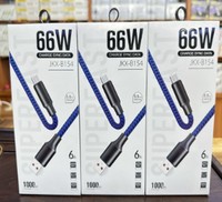 Harga Pabrik Kabel USB Type-C ke Type-C Panjang 1 Meter OD5.5 Tembaga Murni 6A Pengisian Cepat Multifungsi Buatan Pakistan