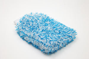 Gant de lavage de voiture en microfibre et gant de nettoyage automobile - Sans rayures, doux, haute densité - Product Image 3