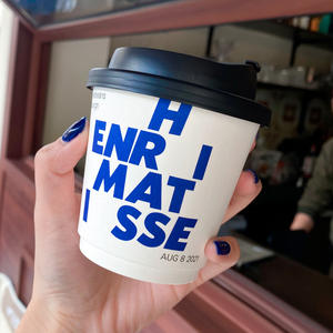 Tazas de café de alta calidad de 16oz, taza de papel de café con aislamiento térmico caliente negro de doble pared desechable - Product Image 3