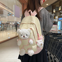 Mochilas Escolares Modernas para Niñas al por Mayor, Bolsos de Muñecas para Estudiantes de Primaria y Secundaria de Alto Nivel Estético