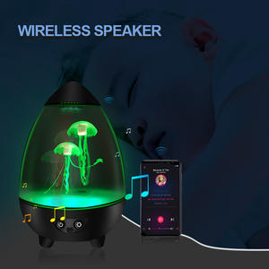 Lampe Méduse Musicale à Télécommande, Veilleuse LED à Bruit Blanc, Alimentation USB, Lumière d'Ambiance Créative, Cadeau pour Enfants, Cadeau de Fêtes - Product Image 2
