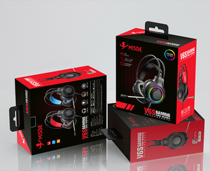 <span class=keywords><strong>Casque</strong></span> <span class=keywords><strong>Gaming</strong></span> V6S Lumineux de Haute Qualité avec Microphone et Connecteur USB <span class=keywords><strong>pour</strong></span> une Expérience Audio Immersive - Product Image 6