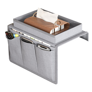 DD4948 Wholesale Home Storage Bag Cross-Border New <strong>Sofa</strong> <strong>Armrest</strong> Storage Artifact Fabric Remote Control Storage <strong>Cover</strong> for <strong>Sofas</strong> - Product Image 5