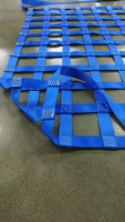 VINEET Sling de levage plat personnalisé en polyester, robuste, 1T-10T, résistant à l'usure, pour grue et transport maritime