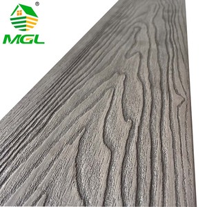 Planche de <span class=keywords><strong>terrasse</strong></span> composite WPC 3D gaufrée 140x25mm à trous ronds, anti-UV, pour extérieur, jardin et <span class=keywords><strong>terrasse</strong></span> - Product Image 4