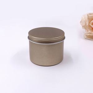 Offre Spéciale – Boîtes Métalliques pour Emballage de Thé, Pots Ronds en Étain pour Bougies 50ml - Product Image 3