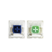Kailh Box Navy Box Jade Switch Interrupteur tactile à clic 3Pin échangeable à chaud pour tous les commutateurs mécaniques de clavier de jeu de type MX