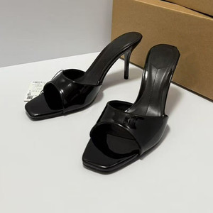 Sandalias de Tacón Alto Sexys para Mujer, Zapatos de Tacón Alto de Calidad, Sandalias Casuales con Punta Cuadrada para Caminar al Aire Libre - Product Image 2