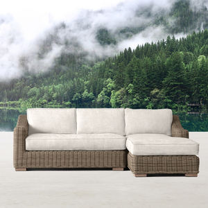 Nordique jardin étanche crème solaire rotin canapé ensemble moderne extérieur Patio terrasse loisirs meubles Durable pour balcon véranda - Product Image 5