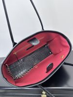 Sac fourre-tout en cuir pleine fleur véritable à motif crocodile, sac à bandoulière, sac à main, sac hobo pour femme avec bouton magnétique, idéal pour les affaires et les trajets quotidiens, collection Printemps 2026