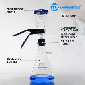 Kit di Vetreria da <span class=keywords><strong>Laboratorio</strong></span> con Dispositivo per Vuoto da 1000ml, <span class=keywords><strong>Sistema</strong></span> di Filtrazione per <span class=keywords><strong>Laboratorio</strong></span> - Product Image 4
