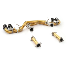 Système d'échappement complet MPER pour Corvette C8 Stingray 6.2L avec finition en titane, son agressif, installation facile, amélioration des performances - Product Image 4