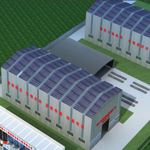 大跨度预制钢结构工厂建筑，用于制造厂仓库车间，Q355B，快速施工 - Product Image 3
