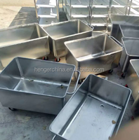Carrito de Transporte para Frutas, Verduras, Carnes y Productos de Panadería, Carrito Colgante para Almacenamiento y Transporte de Carnes
