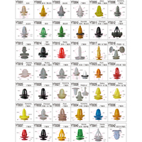 Clips de fixation universels en plastique de haute qualité pour carrosserie automobile et attaches en plastique pour voiture