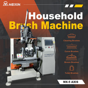 เครื่องจักรผลิตแปรง CNC ของจีน รองรับการผลิตแปรงห้องน้ำ รองเท้า ไม้กวาด และแปรงไม้ ขนแปรงจากขนหมูป่าและเส้นใยไนลอน - Product Image 1