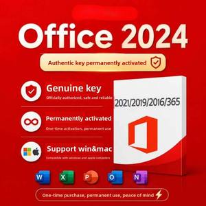 Clave Original de Activación Permanente para <span class=keywords><strong>Office</strong></span> 2024 Professional Enhanced Edition, Cuenta 2021/<span class=keywords><strong>2019</strong></span>/2016/<span class=keywords><strong>365</strong></span> - Product Image 1