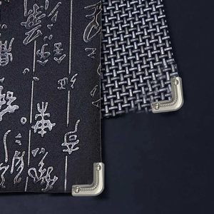 PCS Metal Handbag Hollow <b>Corner</b> <b>Protector</b> Bag Purse Edge Safety Decorative Clip Buckles Safety Guard Fixed Decorative Buckle DIY - Product Image 5