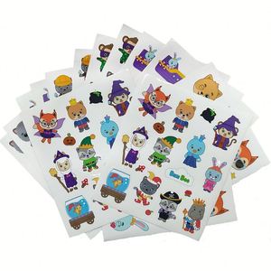 Autocollants de dessin animé pour l'éducation des enfants Étiquettes d'emballage en matériau imperméable pour les enfants - Product Image 5