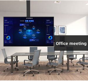 Support de levage électrique réglable en hauteur pour <span class=keywords><strong>TV</strong></span>, support de levage électrique pour écran 32 ~ 75 ", <span class=keywords><strong>bras</strong></span> de support de sol <span class=keywords><strong>TV</strong></span> vertical <span class=keywords><strong>motorisé</strong></span> - Product Image 2