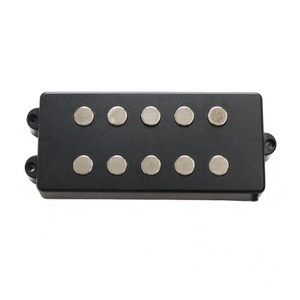 Micros de <span class=keywords><strong>basse</strong></span> Donlis <span class=keywords><strong>5</strong></span> <span class=keywords><strong>cordes</strong></span> humbucker <span class=keywords><strong>Musicman</strong></span> Avec barre magnétique en céramique et 4 fils de sortie conducteurs - Product Image 1